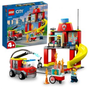 60375 Remiza si masina de pompieri - LEGO60375
