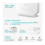 AC1200 4G LTE Advanced Cat6 Gigabit Router Build-In 300Mbps - ARCHER MR505