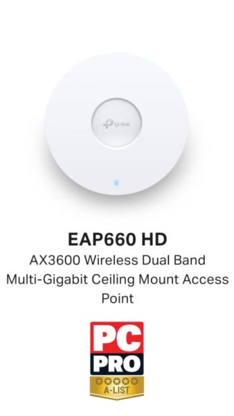 Access Point TP-Link EAP660 HD-Outdoor, AX3600, Dual Band, Gigabit