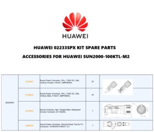 ACCESSORIES FOR HUAWEI SUN2000-100KTL-M2 - 02233SPX