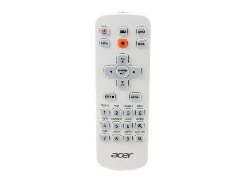 Acer Remote Controller J3 25 keys, white, enter, Laser - MC.JMV11.00P Acer Remote Controller J3 25 keys, white, enter, Laser - MC.JMV11.00P