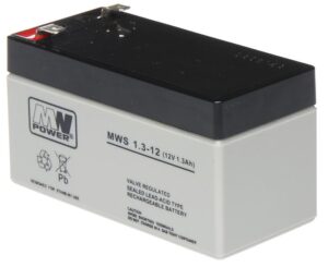 Acumulator AGM 1.3Ah 12V seria MW Power, MWS1.3-12