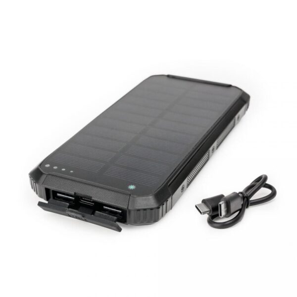 Acumulator extern 10000mAh Platinet cu incarcare solara - PTN0017