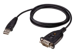 Adapto ATEN UC232AF. Conector 1: USB Type-A, Conector 2: RS-232 - UC232AF-AT