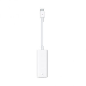 Adaptor Apple MMEL2ZM/A, Thunderbolt 3 (USB-C) to Thunderbolt 2, alb