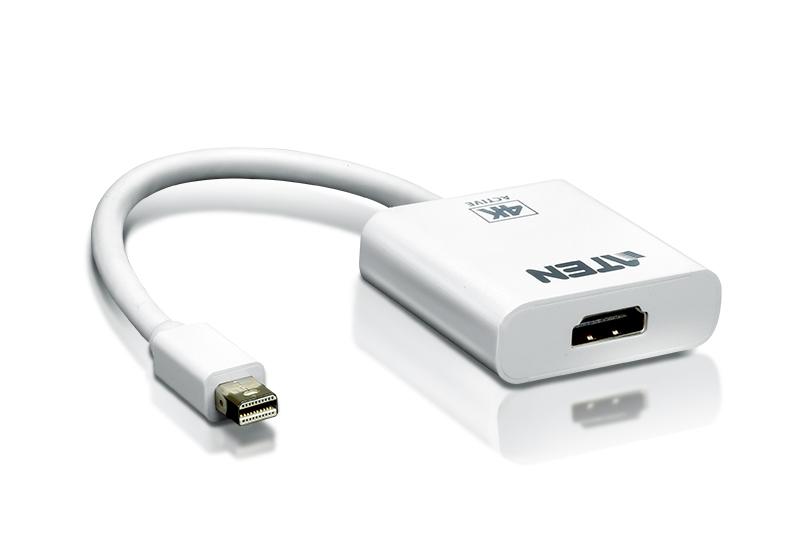 Adaptor Aten VC981-AT. Conector 1: Mini DisplayPort, Conector 2: HDMI-01 Adaptor Aten VC981-AT. Conector 1: Mini DisplayPort, Conector 2: HDMI - imagine 1