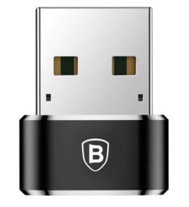 Adaptor Baseus Mini CAAOTG-01, negru