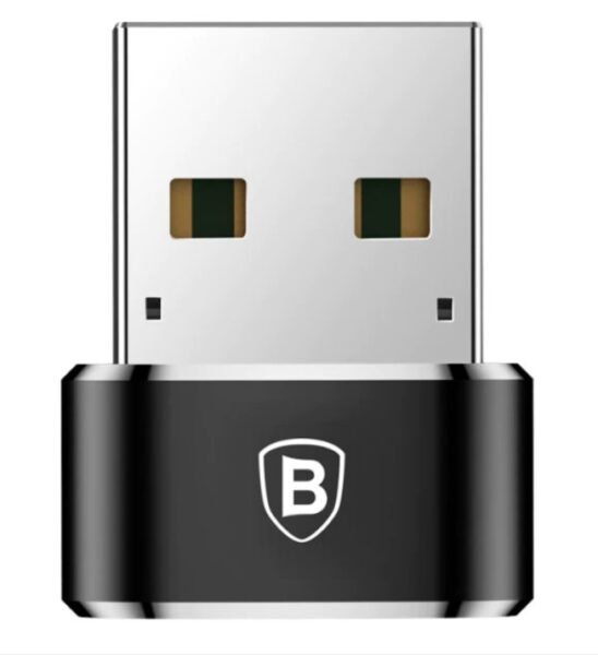 Adaptor Baseus Mini CAAOTG-01, negru