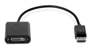 Adaptor HP F7W96AA, DisplayPort to DVI, negru