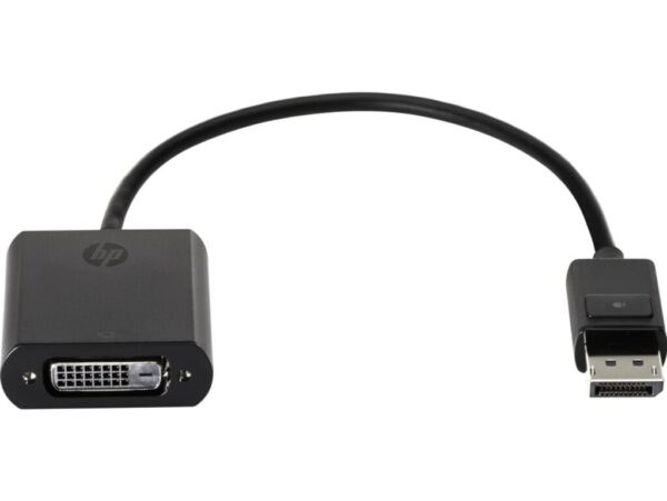 Adaptor HP FH973AA, DisplayPort to DVI-D, negru