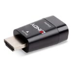 Adaptor Lindy LY-38194, HDMI Type A to VGA Dongle, negru