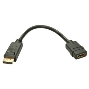 Adaptor Lindy LY-41005, DisplayPort 1.2 to HDMI 1.3, negru