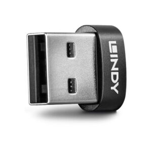 Adaptor Lindy LY-41884, USB 2.0 Type A to Type C, negru