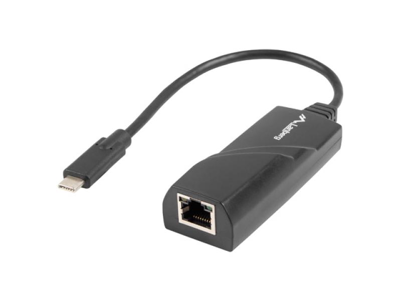 Adaptor rețea USB-C 3.1 RJ45 1x RJ45 1 Gb, cu cablu - NC-1000-02 Adaptor rețea USB-C 3.1 RJ45 1x RJ45 1 Gb, cu cablu - NC-1000-02