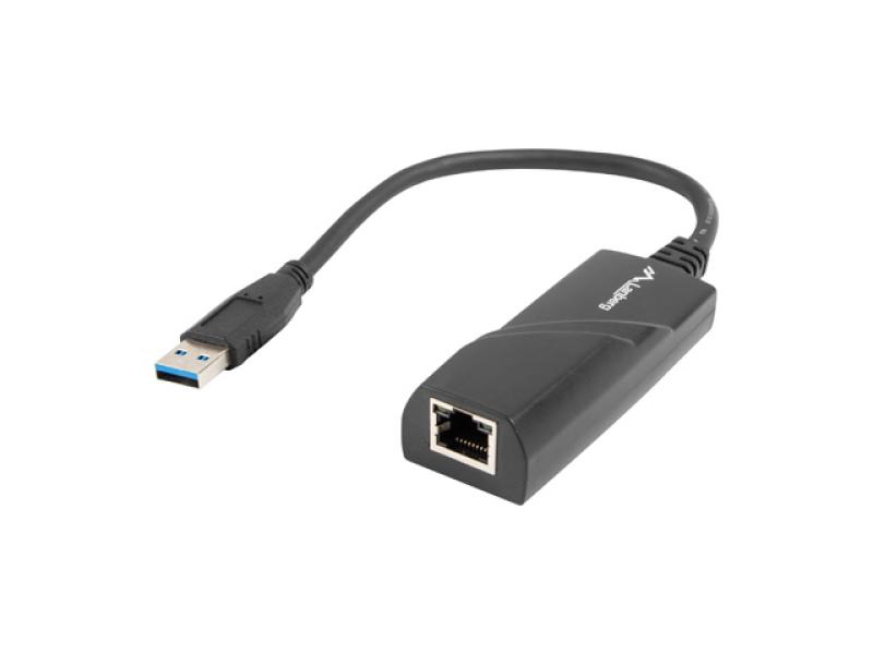 Adaptor rețea USB RJ45 USB 3.0, 1x RJ45 1 Gb, cu cablu - NC-1000-01 Adaptor rețea USB RJ45 USB 3.0, 1x RJ45 1 Gb, cu cablu - NC-1000-01