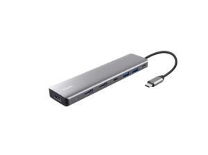 Adaptor Trust Dalyx 7-in-1, 2 porturi interfata USB-A 3.2 gen 1 - TR-25661