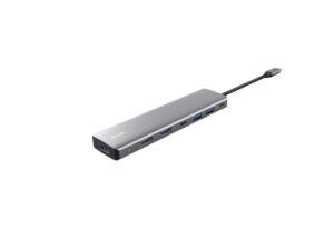 Adaptor Trust Dalyx 7-in-1, 2 porturi interfata USB-A 3.2 gen 1 - TR-25661