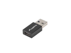 Adaptor USB-C (F) 3.1 -> USB-A (M) negru LANBERG - AD-UC-UA-01