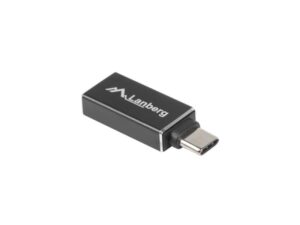 Adaptor USB-C (M) 3.1 -> USB-A (F) negru OTG LANBERG - AD-UC-UA-02