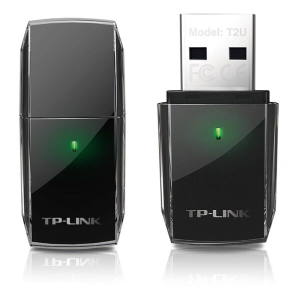 Adaptor wireless TP-Link, AC600 Dual-band, 433/150Mbps, USB2.0 - ARCHER T2U