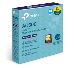 Adaptor wireless TP-Link, ARCHER T2UB NANO; AC600 Dual-band