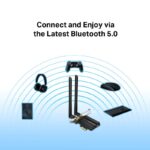 Adaptor wireless TP-Link, ARCHER TX50E, AX3000, Wi-Fi 6 Bluetooth 5.0