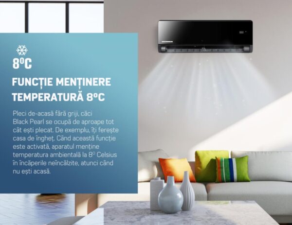 AER CONDITIONAT HEINNER BLACKPEARL HAC-BP18WIFI-BK