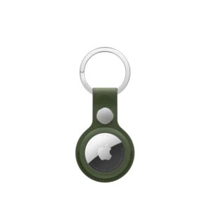 AirTag FineWoven Key Ring - Moss - MGFX4ZM/A