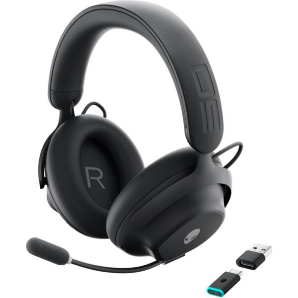 Alienware Pro Wireless Gaming Headset, Connectivity Technology: Wired/Wireless, Wireless - 545-BBFS
