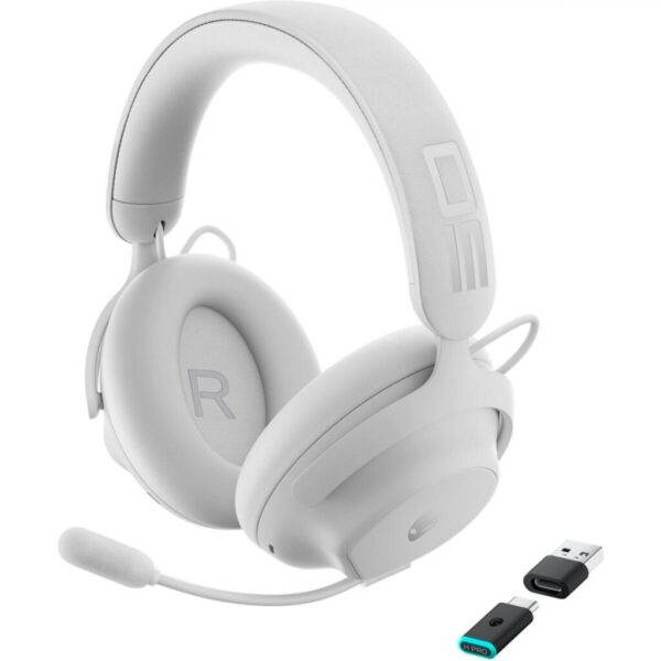 Alienware Pro Wireless Gaming Headset Lunar Light - 545-BBFT
