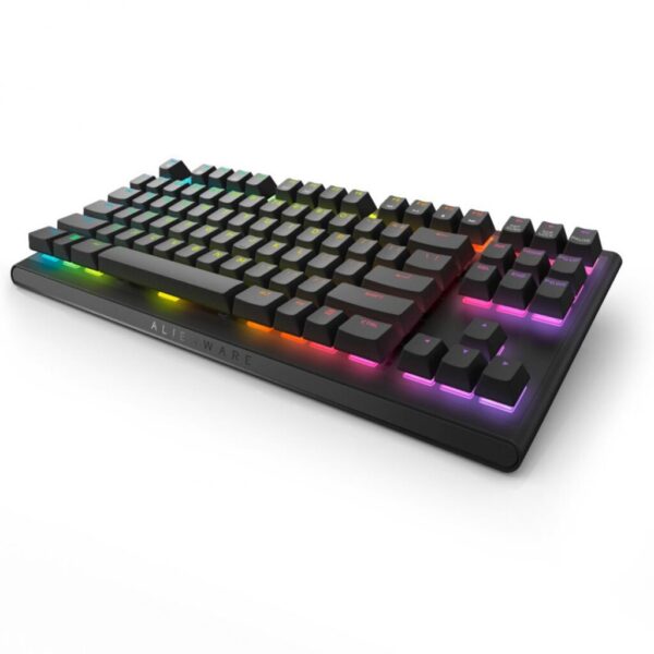 ALIENWARE TENKEYLESS GAMING KEYBOARD - AW420K, Backlit: AlienFX RGB - 545-BBDY