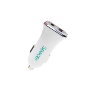 Alimentator auto SPACER QC si PD 38W total max, USB Quick Charge 18W - SPCC-DUOQ-04