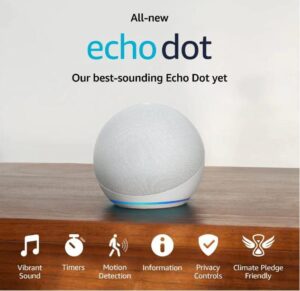 Amazon Boxa Portabila Echo Dot 5 Cu Cea - B09B95DTR4