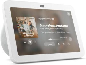 Amazon Echo Show 8 (3rd Gen, 2024 release) - Glacier White - B0BLS3QJTX
