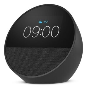 Amazon Echo Spot (2024 release) - Alexa, Black - B0BFC7WQ6R