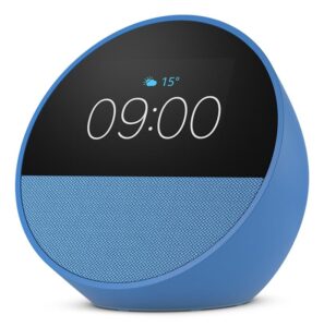 Amazon Echo Spot (2024 release) - Ocean Blue - B0BFC8DR7C
