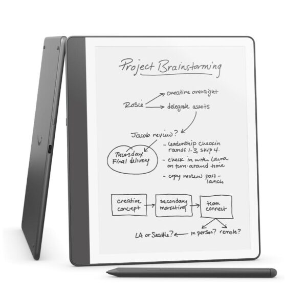 Amazon Kindle Scribe 32GB with Premium Pen (2024) - Tungsten Grey - B0CZB73S5L