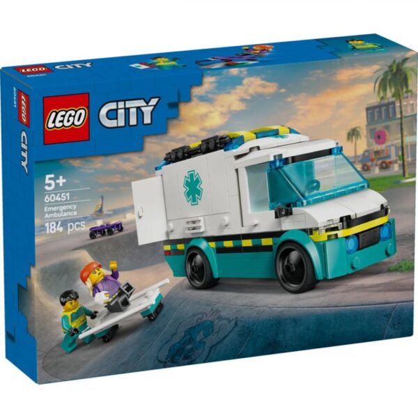 AMBULANTA DE URGENTE, LEGO 60451 - LEGO60451