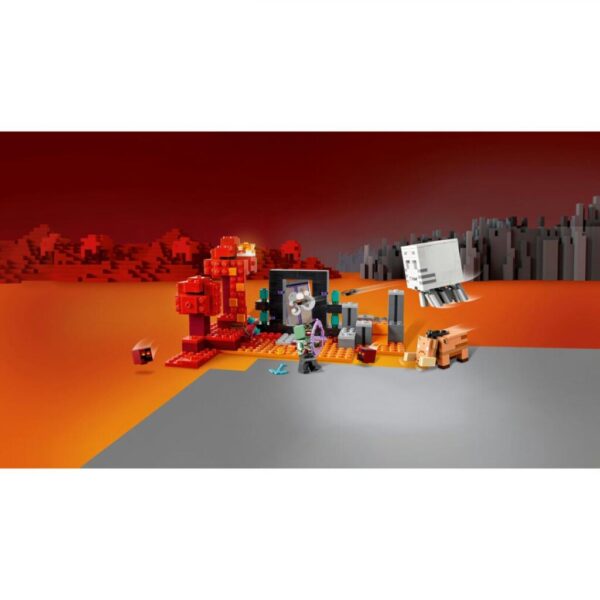 AMBUSCADĂ ÎN PORTALUL NETHER 21255 - LEGO21255