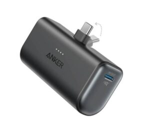 Anker Acumulator extern Nano 5000 mAh 22.5W conector USB-C negru - A1653H11