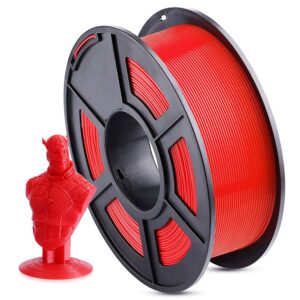 ANYCUBIC PLA 3D Printer Filament, RED, diametru: 1.75mm - ANY PLA RED