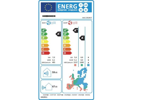 APARAT AER CONDITIONAT HEINNER HAC-CR24KIT