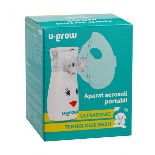 Aparat aerosoli U-Grow, portabil cu ultrasunete, tehnologie silentoasa - UG-UN209