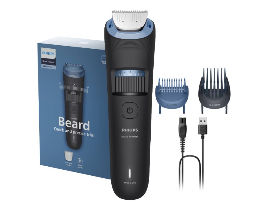 Aparat de tuns barba PHILIPS BT3660/15 cu lame integral metalice Aparat de tuns barba PHILIPS BT3660/15 cu lame integral metalice