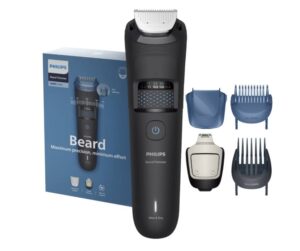 Aparat de tuns barba PHILIPS BT5775/15 cu lame integral metalice Aparat de tuns barba PHILIPS BT5775/15 cu lame integral metalice