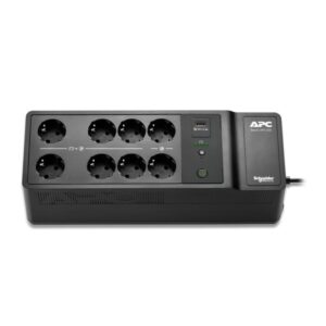 APC Back-UPS, 500VA/300W Floor/Wall Mount, 230V, 8x CEE 7/3 - BE500G2-GR