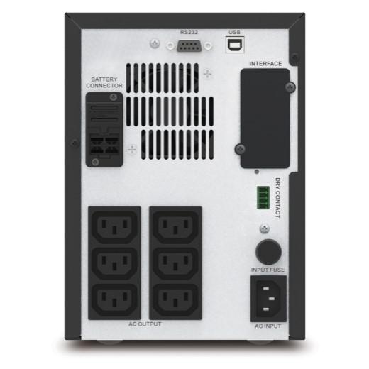 APC Easy UPS SMV 1500VA Line Interactive 1.05kWatts / 1.5kVA 230V - SMV1500CAI