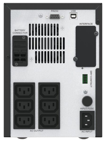 APC Easy UPS SMV 1500VA Line Interactive 1.05kWatts / 1.5kVA 230V - SMV1500CAI