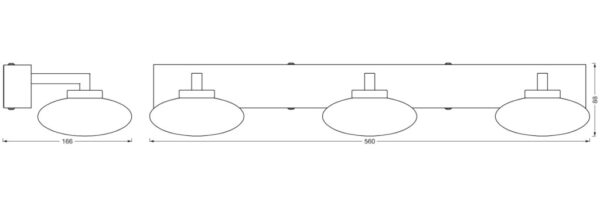 Aplica LED inteligenta pentru baie Ledvance SMART+ Wifi Orbis - 000004058075574076