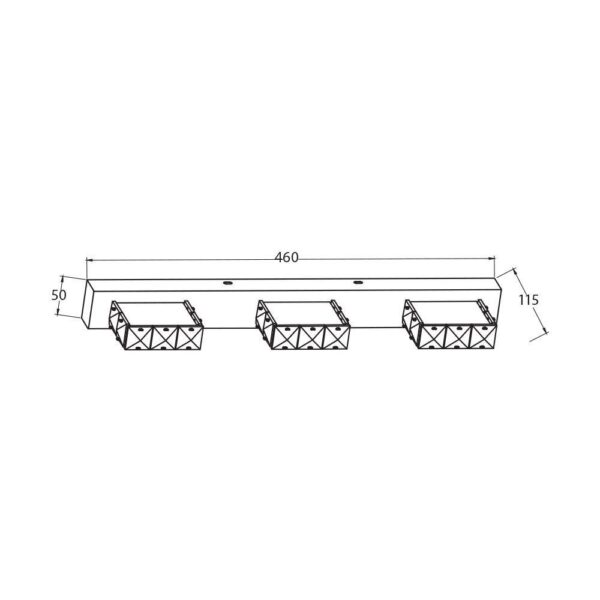 Aplica LED pentru baie Vivalux JOYA, 9W, 540 lm, lumina neutra (4000K) - VIV004324